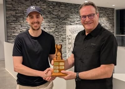 Raphaël Cournoyer, champion du Club d'échecs de Chambly 2025